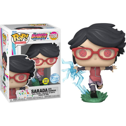 Boruto - Sarada with Sharingan Glow US Exclusive Pop! Vinyl Figure