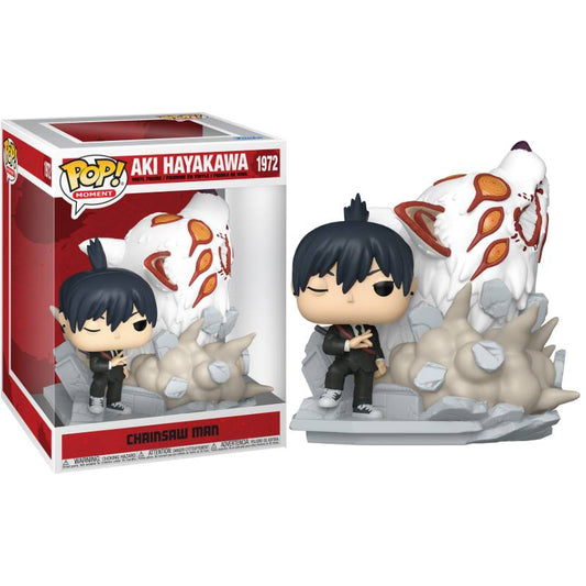PRE-ORDER - Chainsaw Man - Aki with Fox Devil Pop! Moment