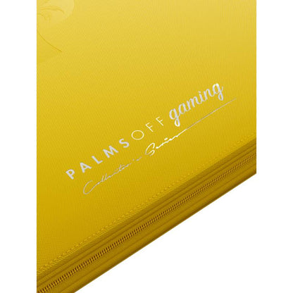 PALMS OFF Gaming - Collector's Series 12 Pocket Zip Binder - Yellow