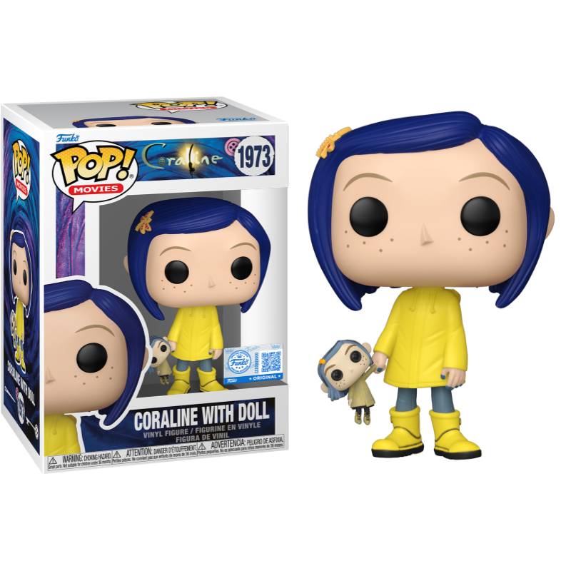 PRE-ORDER - Coraline - Coraline with Doll Pop! Vinyl Figure [RS]
