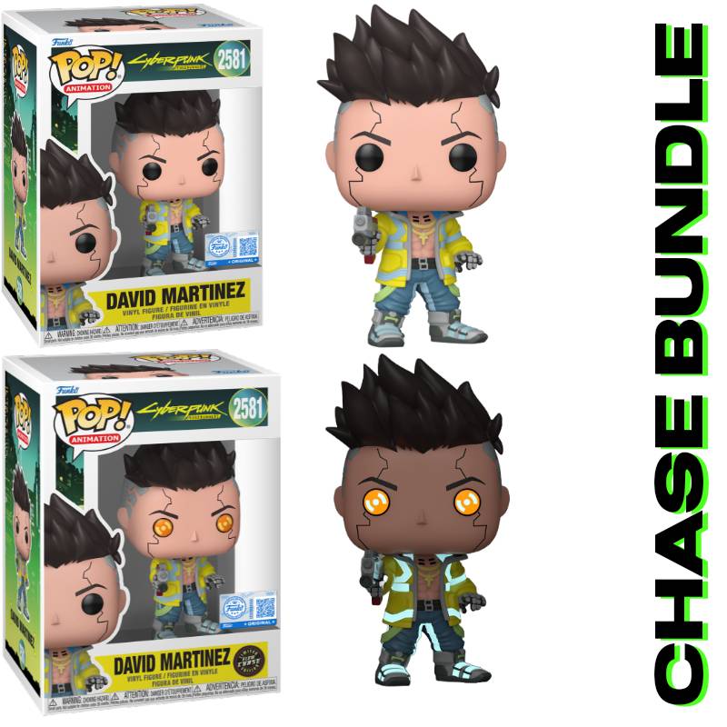 PRE-ORDER - Cyberpunk: Edgerunners - David (Time Skip)(Chase Bundle) Pop! Vinyl Figure [RS]