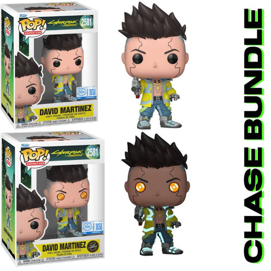 PRE-ORDER - Cyberpunk: Edgerunners - David (Time Skip)(Chase Bundle) Pop! Vinyl Figure [RS]