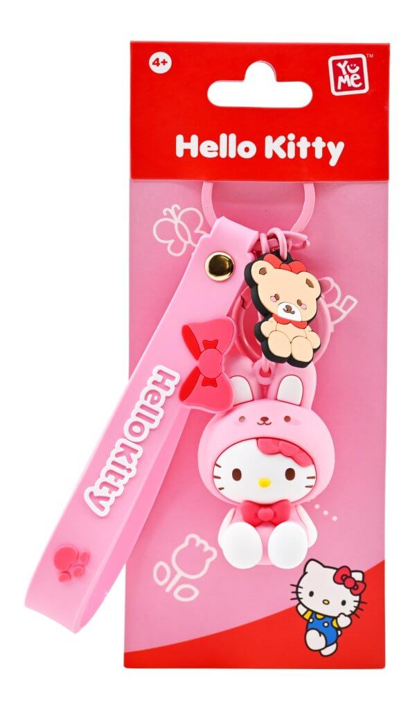 (PRE-ORDER) Hello Kitty - Keychain with Hand Strap Assortment