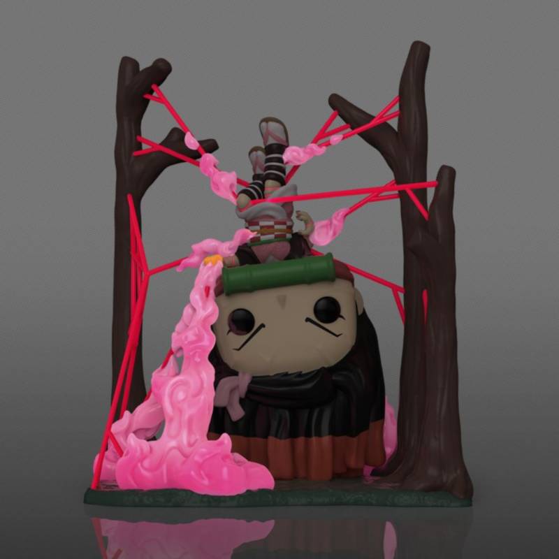 Demon Slayer - Nezuko in Web Glow in the Dark Pop! Deluxe Figure