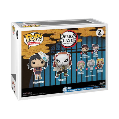 Demon Slayer - Sabito & Makomo NYCC 2023 Pop! Vinyl 2-Pack