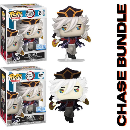 PRE-ORDER - Demon Slayer: Infinity Castle - Doma (Demon Art)(Chase Bundle) Pop! Vinyl Figure [RS]