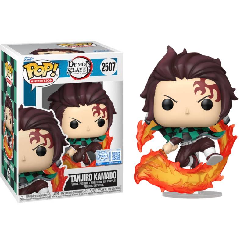 Demon Slayer: Infinity Castle – Tanjiro Kamado (Hinokami Kagura) Exclusive Pop! Vinyl Figure
