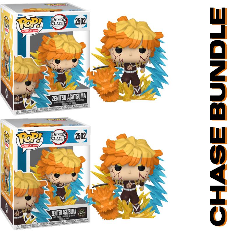 PRE-ORDER - Demon Slayer: Infinity Castle - Zenitsu (Chase Bundle) (7th Form) Pop! Premium (Copy)
