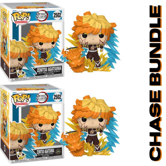PRE-ORDER - Demon Slayer: Infinity Castle - Zenitsu (Chase Bundle) (7th Form) Pop! Premium (Copy)