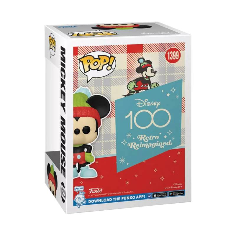 Disney: D100 - Mickey Retro Reimagined Pop! Vinyl Figure