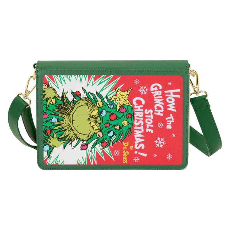 PRE-ORDER - Dr. Seuss - The Grinch Holiday Crossbody Bag
