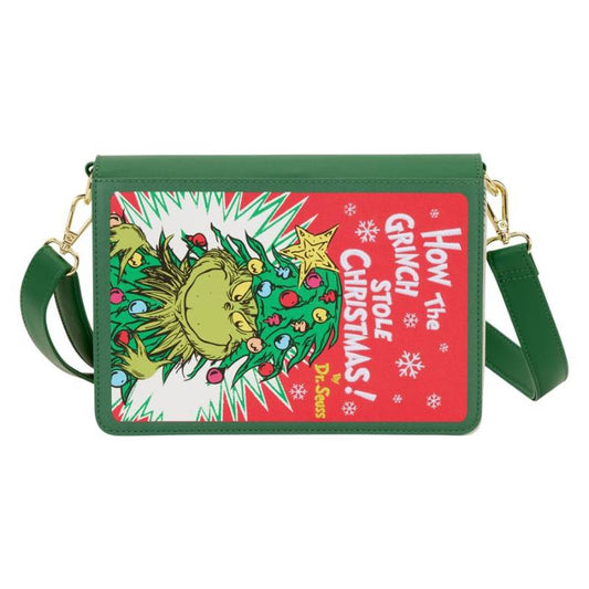 PRE-ORDER - Dr. Seuss - The Grinch Holiday Crossbody Bag