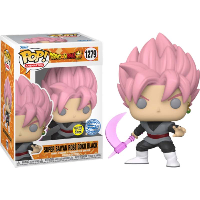 Dragon Ball Super - Super Saiyan Rose Goku Black Glow in the Dark Pop! Vinyl Figure