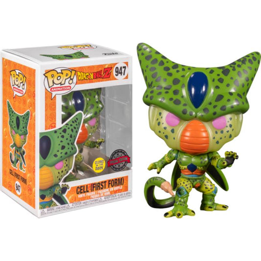 Dragon Ball Z - Cell First Form Glow Pop! Vinyl Figure [RS]