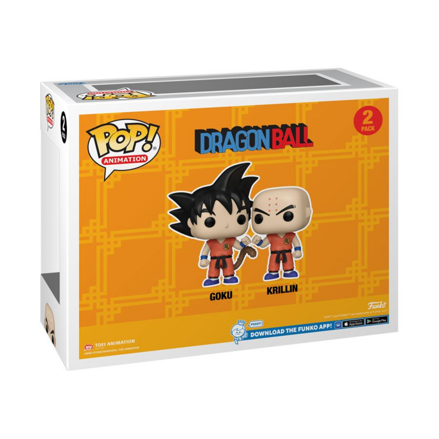 Dragon Ball Z - Goku and Krillin Pop! Vinyl Figure 2-Pack