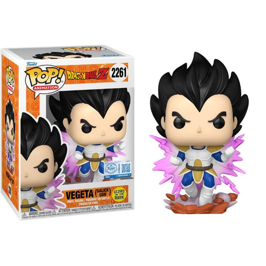 PRE-ORDER - Dragon Ball Z - Vegeta (Galick Gun) US Exclusive Glow Pop! Vinyl [RS]