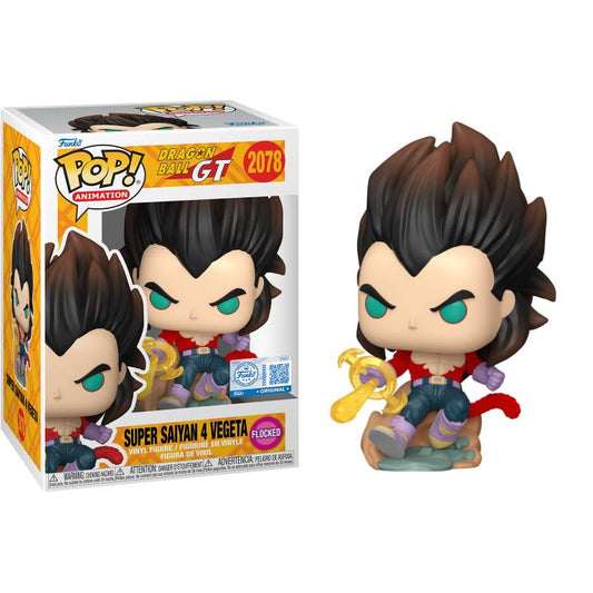 Dragon Ball: GT - Vegeta Flocked (Normal) Pop! Vinyl Figure [RS]