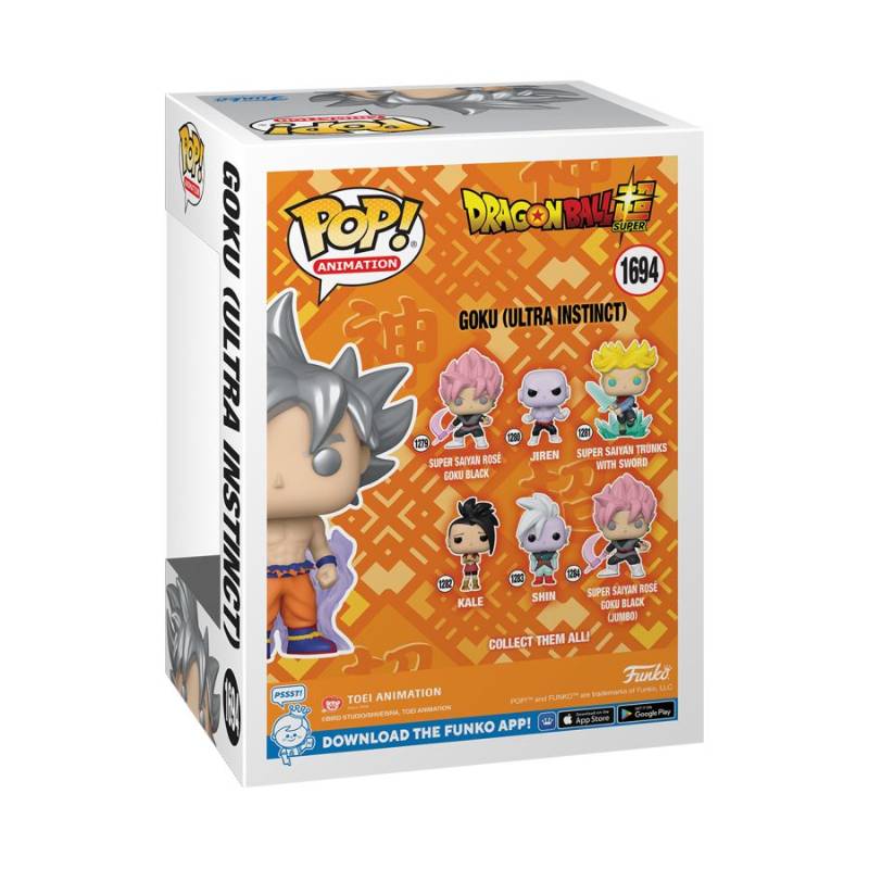 Dragonball Super - Goku Ultra Instinct Glow Pop! Vinyl Figure [RS]