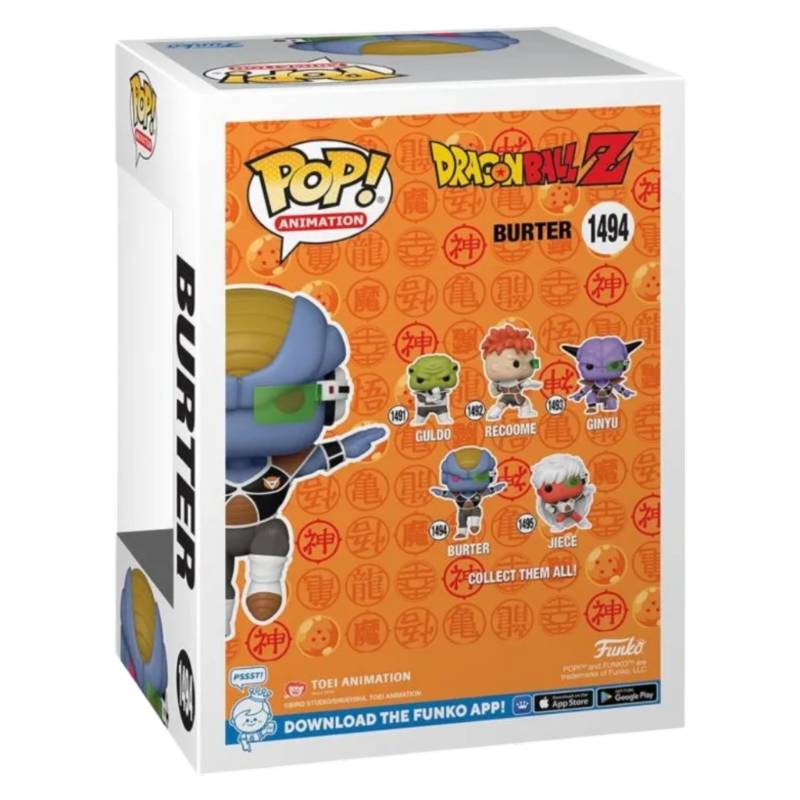 Dragonball Z - Burter US Exclusive Glow Pop! Vinyl Figure