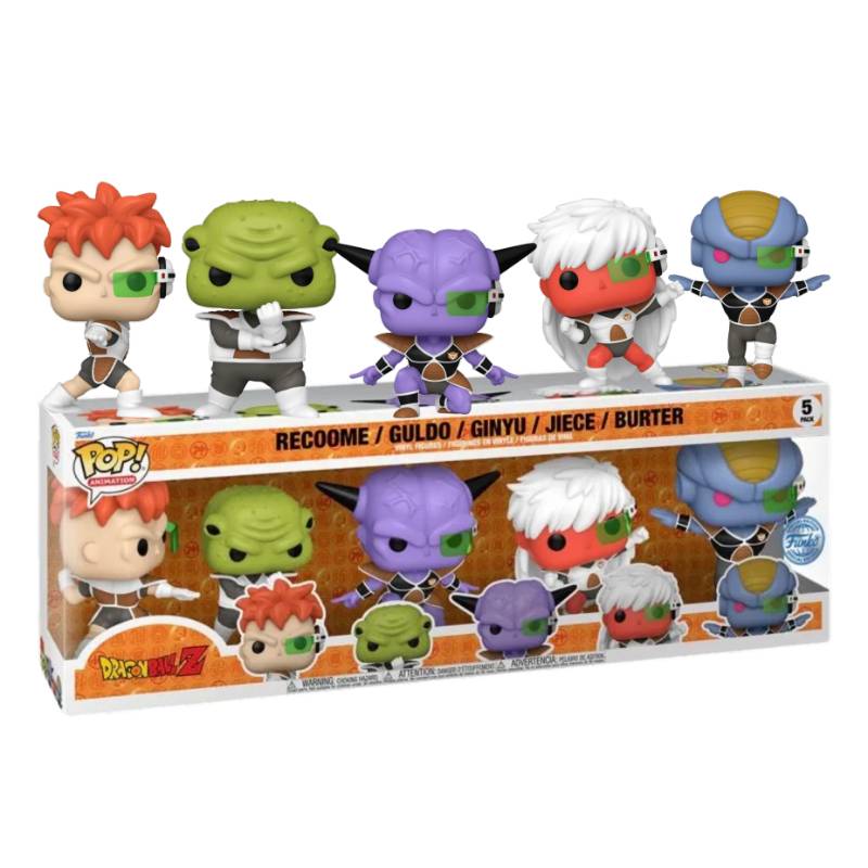 Dragonball Z - Ginyu Force US Exclusive Pop! Vinyl 5-Pack