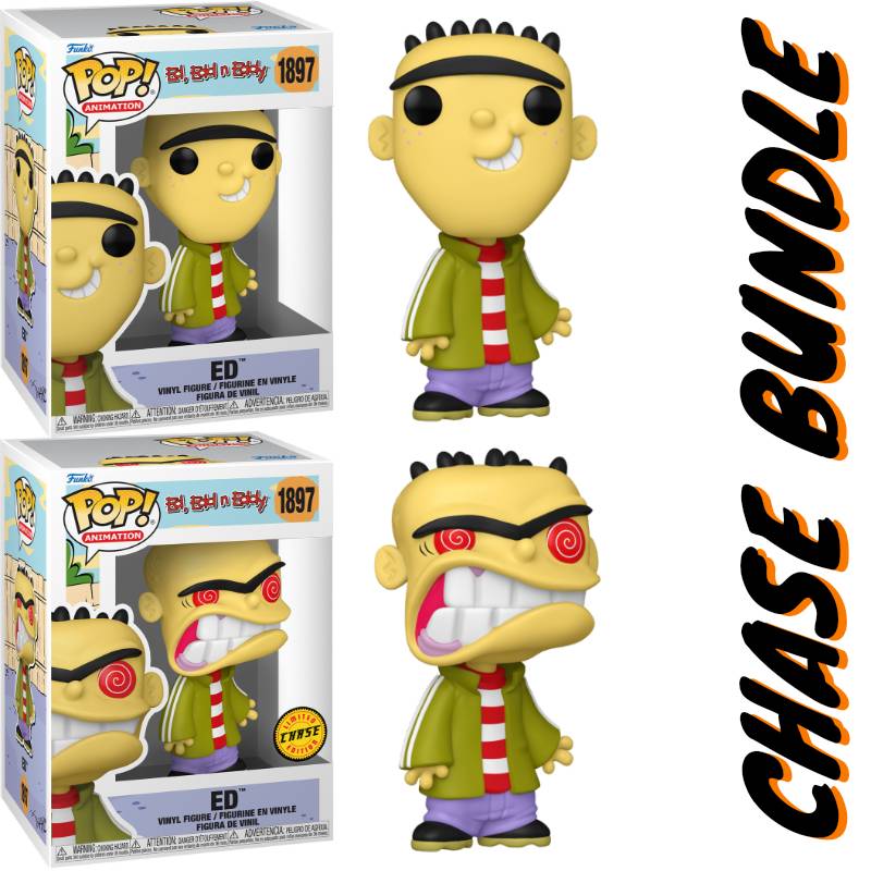 PRE-ORDER - Ed, Edd & Eddy - Ed (Chase Bundle) Pop! Vinyl Figure