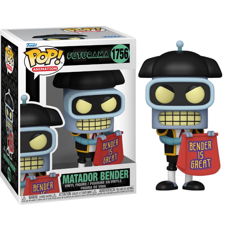 Futurama - Bender (Matador) Pop! Vinyl Figure