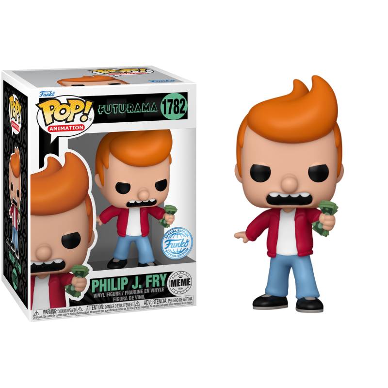 Futurama - Fry "Shut Up and Take My Money" Meme Pop! Vinyl Figure [RS]