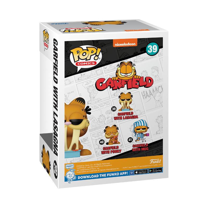 Garfield - Garfield with Lasagna Pan Pop! Vinyl Figure