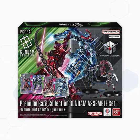 Gundam Card Game: Gundam  Assemble – Premium  Collection Display: GQuuuuuuX