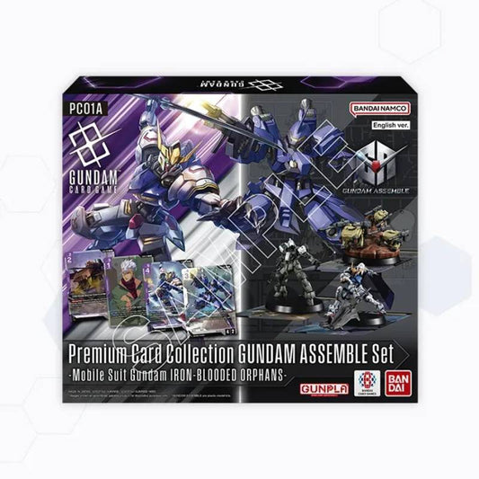 Gundam Card Game: Gundam  Assemble – Premium  Collection Display: Iron Blooded  Orphans