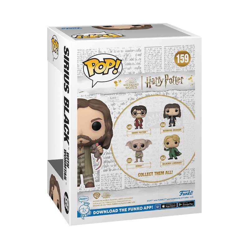 Harry Potter - Sirius with Wormtail Pop! Vinyl Figure