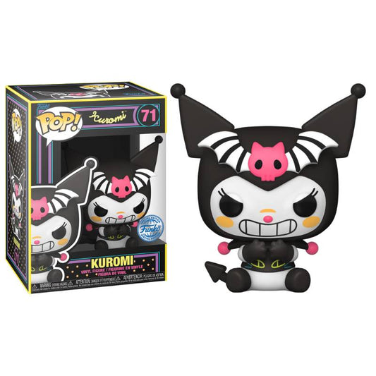 Hello Kitty - Ghost Kuromi Black Light Pop! Vinyl Figure