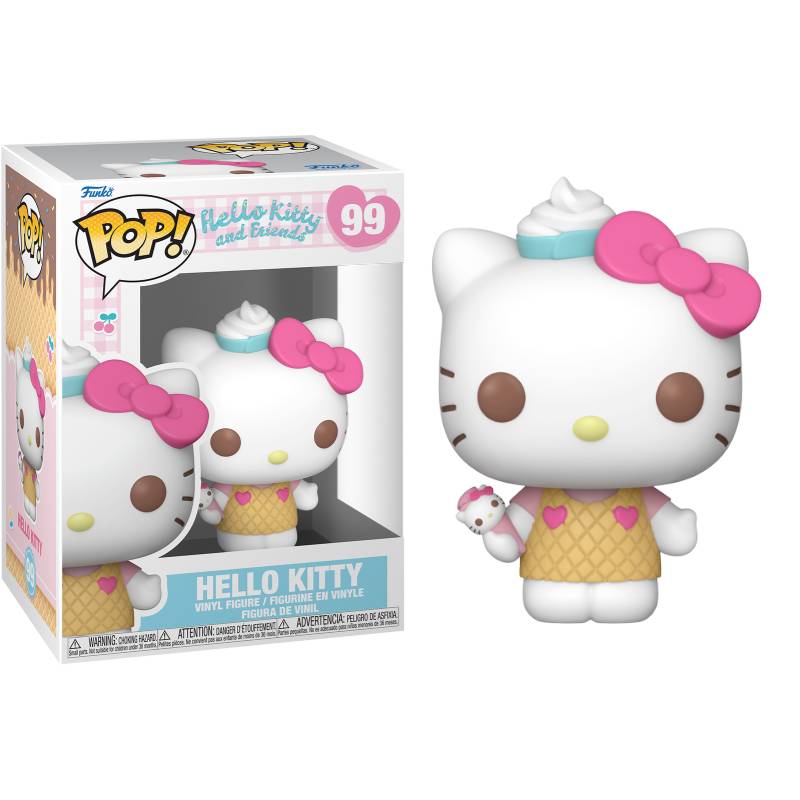 PRE-ORDER - Hello Kitty - Hello Kitty (Ice-cream Cone) Pop! Vinyl Figure