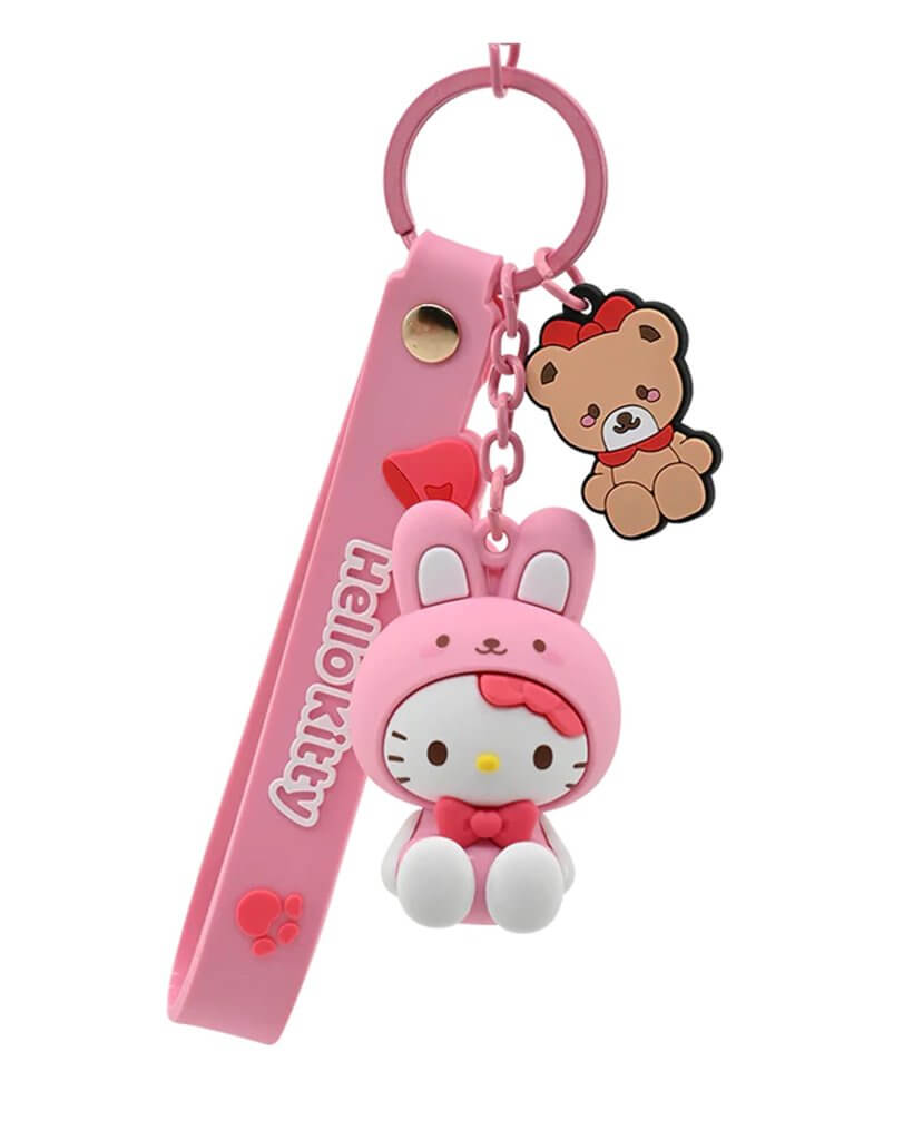 (PRE-ORDER) Hello Kitty - Keychain with Hand Strap Assortment