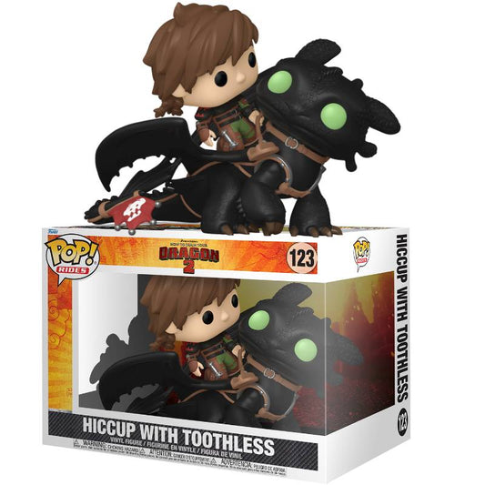 (PRE-ORDER) How to Train Your Dragon - Hiccup with Toothless Pop! Ride