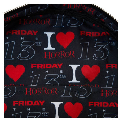 PRE-ORDER - I Heart Horror - Friday the 13th Mini Backpack