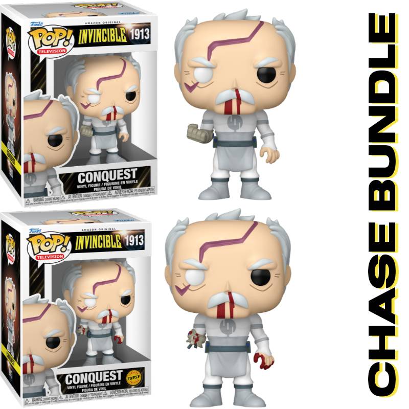 PRE-ORDER - Invincible - Conquest (Chase Bundle) Pop! Vinyl Figure