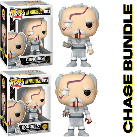PRE-ORDER - Invincible - Conquest (Chase Bundle) Pop! Vinyl Figure