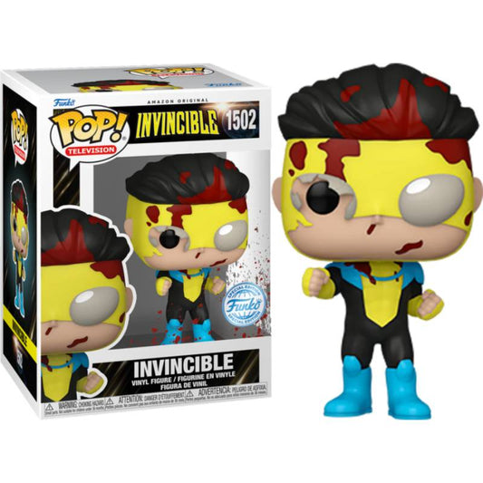 Invincible – Invincible (Battle DMG) US Exclusive Pop! Vinyl [RS]