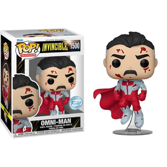 PRE-ORDER -  Invincible (TV) - Omni-Man (Battle Damaged) US Exclusive Pop! Vinyl [RS]