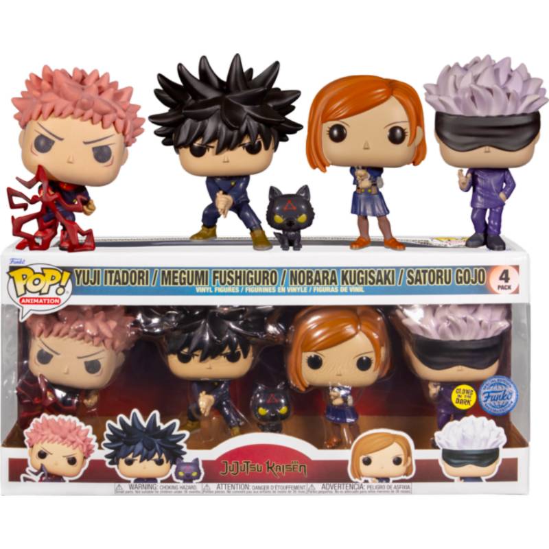 Jujutsu Kaisen - US Exclusive Pop! Vinyl 4-Pack