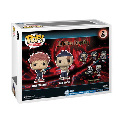 Jujutsu Kaisen - Yuji Itadori & Aoi Todo Pop! Vinyl Figure 2-Pack