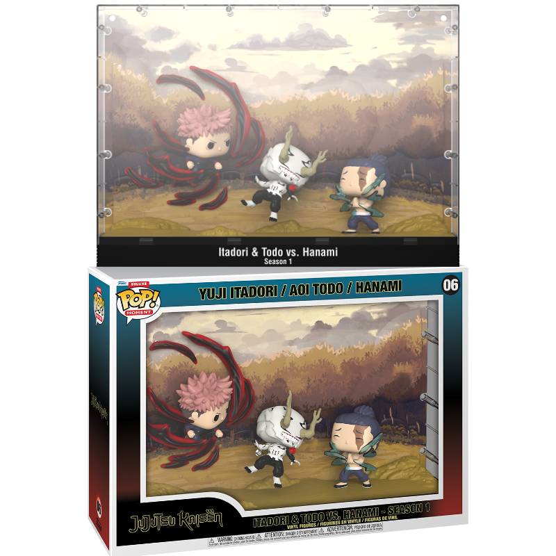 (PRE-ORDER) Jujutsu Kaisen - Yuji, Aoi & Hanami Pop! Moment Deluxe