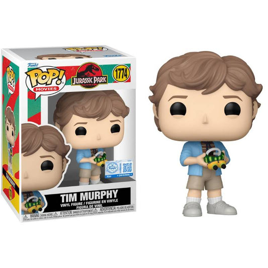 Jurassic Park - Tim Murphy (with Night-Vision Goggles) US Exclusive Pop! Vinyl [RS]