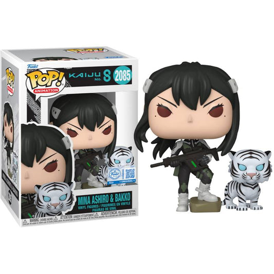 PRE-ORDER - Kaiju No. 8 - Mina & Bakko Pop! Vinyl Figure [RS]