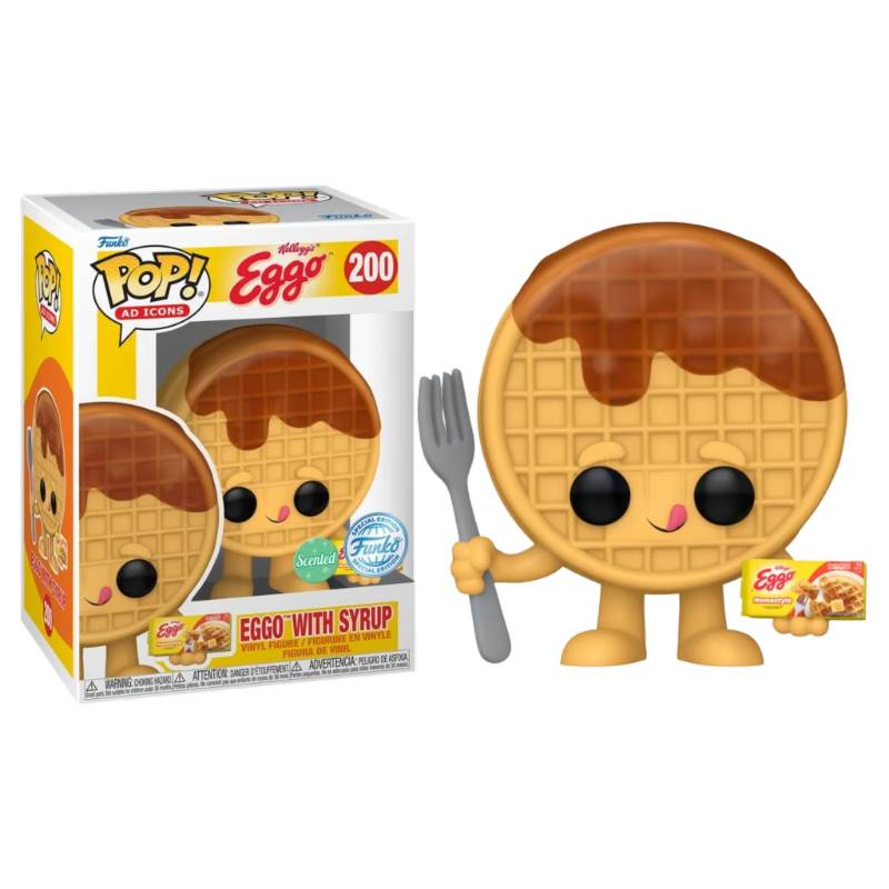 Kelloggs - Eggo with Syrup US Exclusive Scented Pop! Vinyl Figure