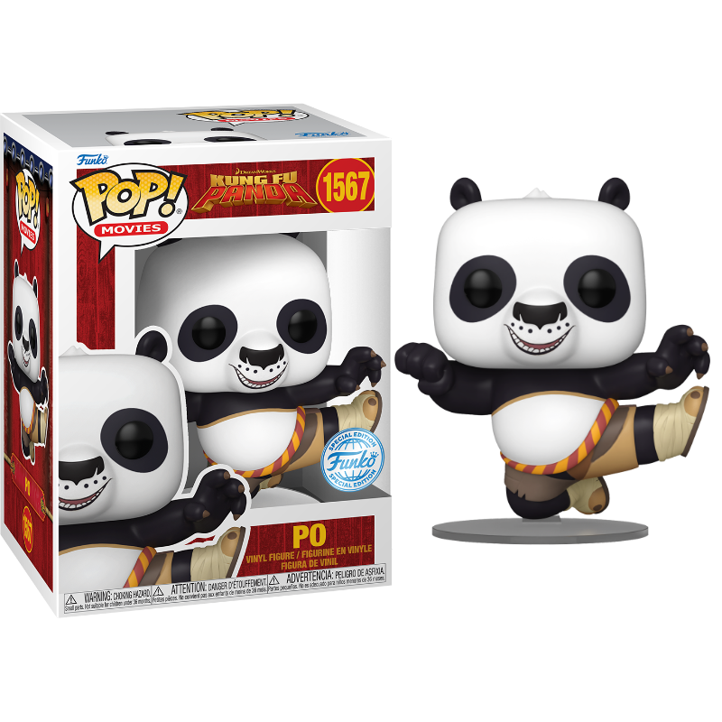Kungu Fu Panda - Po  DW30th Anniversary (Chase Bundle) Pop! Vinyl Figure [RS]