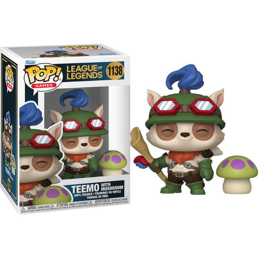 PRE-ORDER - League of Legends - Teemo with Mushroom Pop! Vinyl Figure