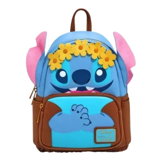 Lilo & Stitch - Hippie Stitch Cosplay 10” Mini Backpack