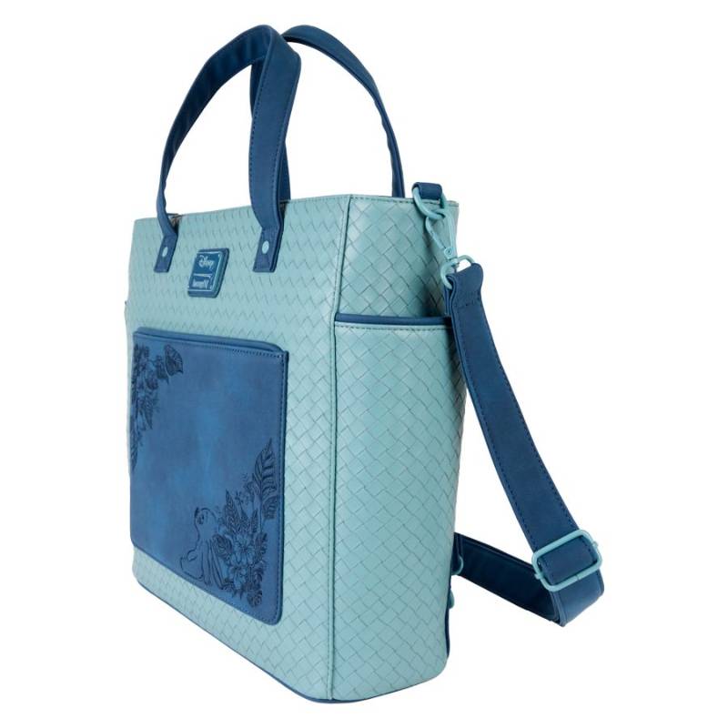 PRE-ORDER - Lilo & Stitch - Stitch Embroidered Convertible Tote Bag